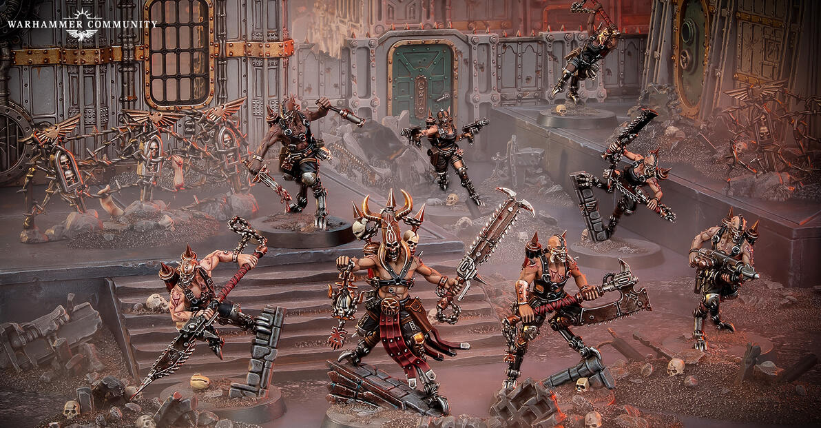 《战锤40K》吞世者:「血戮斗士:放血鬼狂热粉丝」 - 哔哩哔哩
