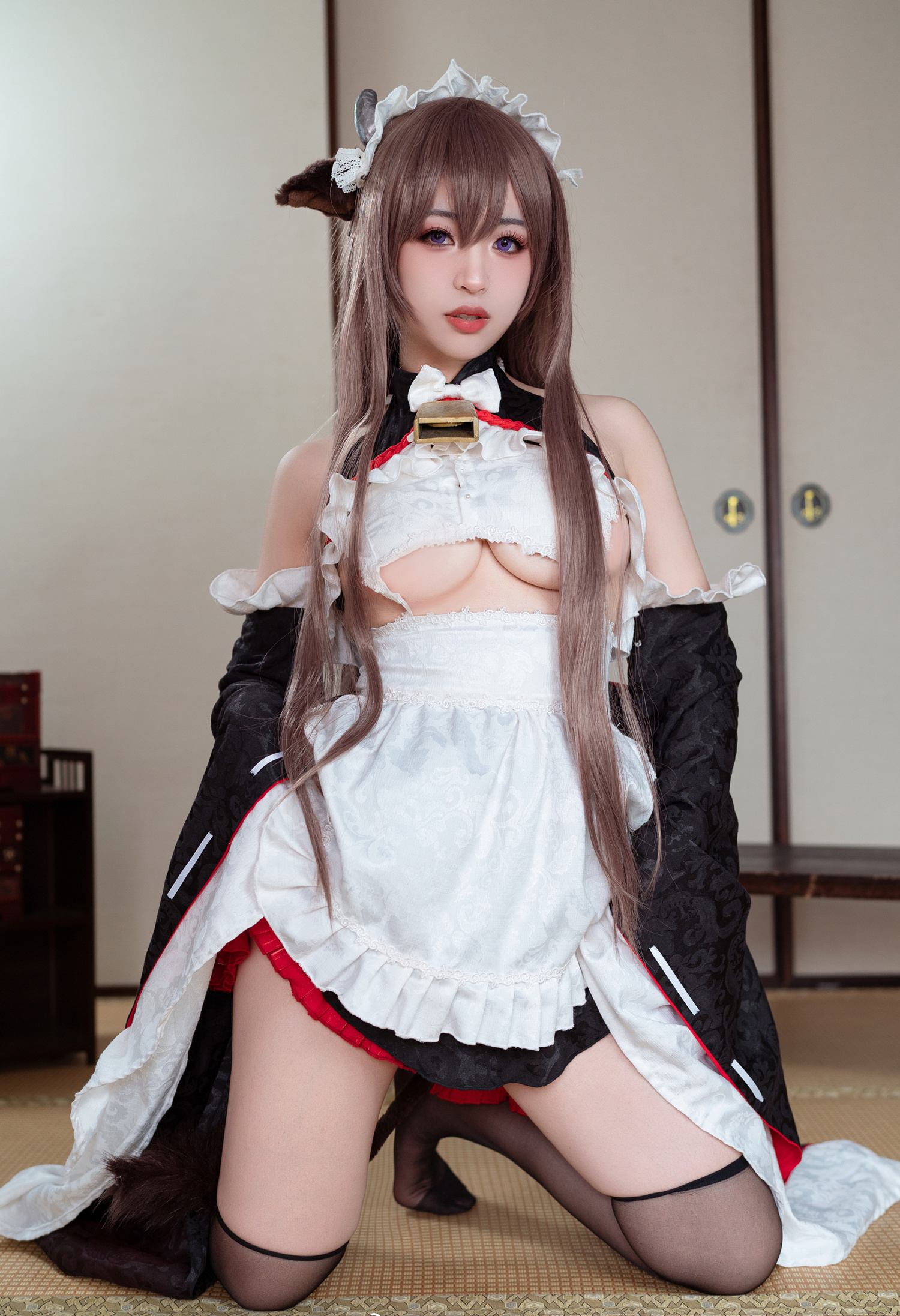 懵懵懵白日梦碧蓝航线㭴野cosplay6