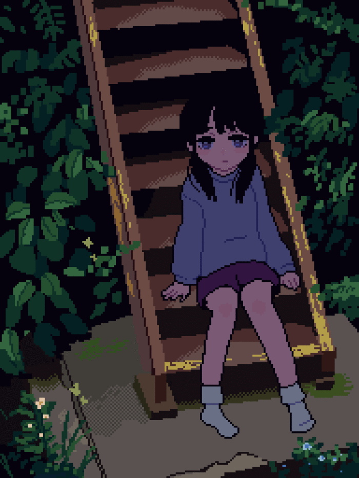 像素少女(画师:yuki77mi) - 哔哩哔哩