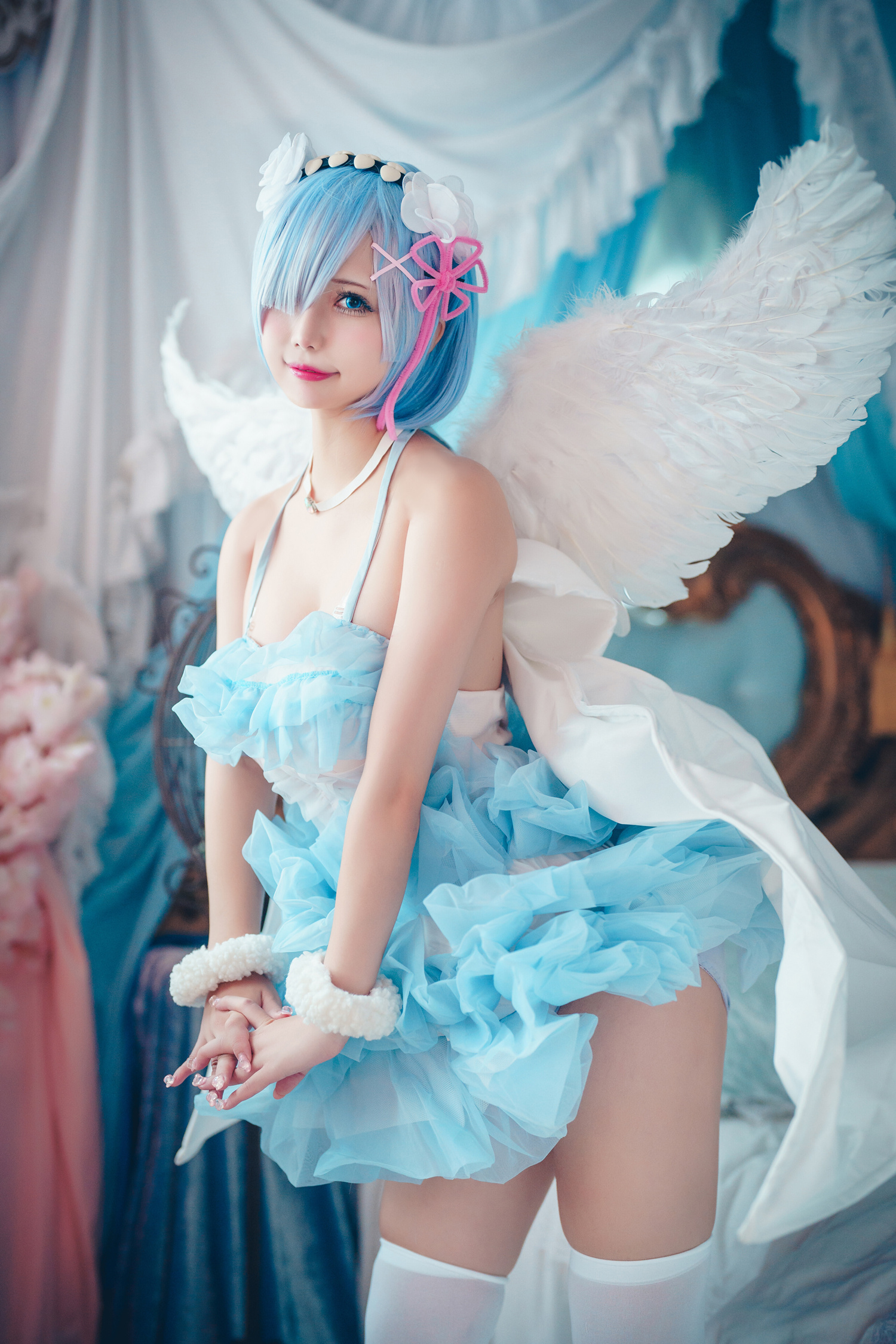 沖田凜花Rinka Rem CosPlay4