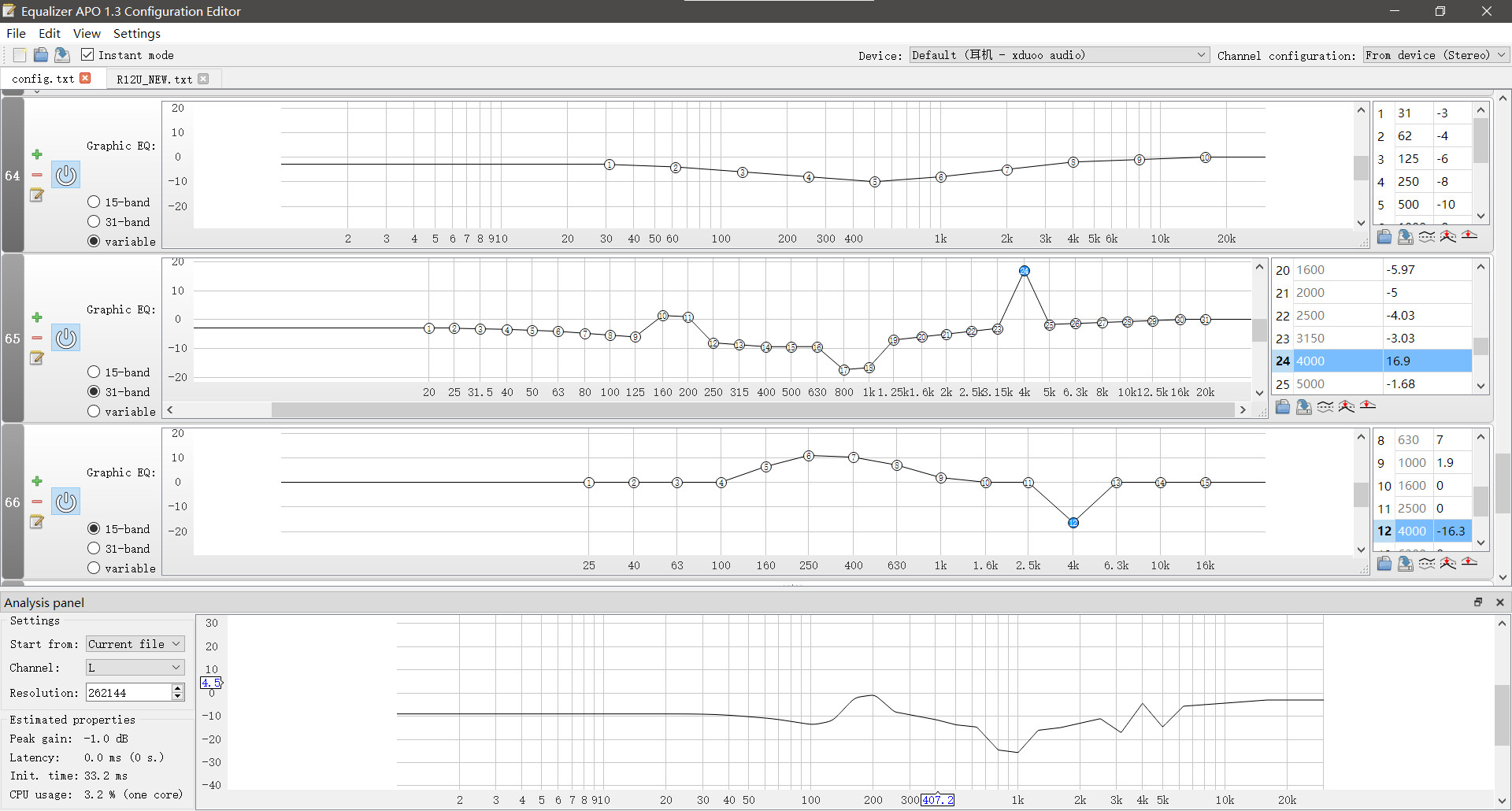【教程】可能是全网最详细的Equalizer APO使用教程（三）图形均衡器 哔哩哔哩