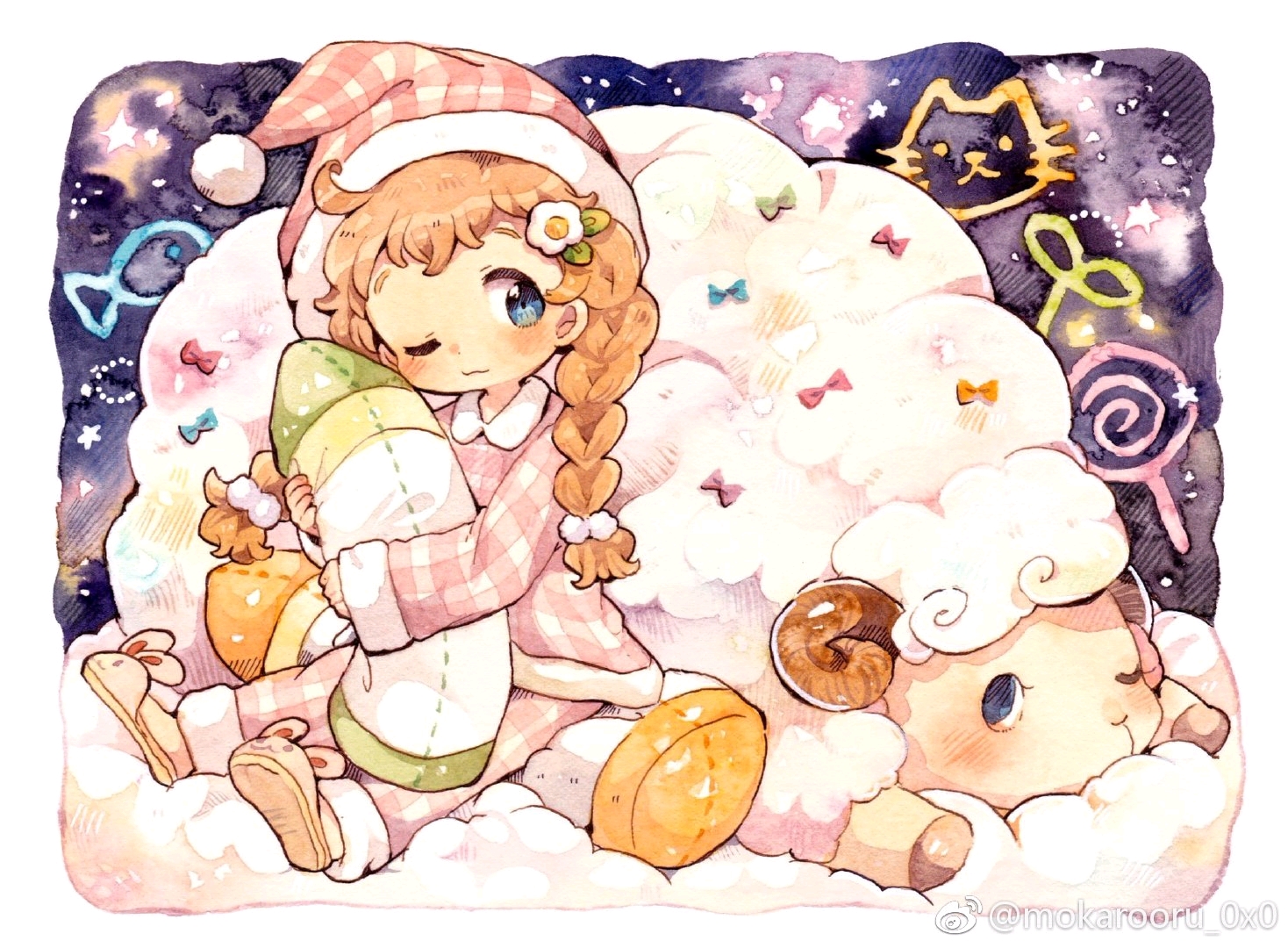 画师推荐画师mokarooru作品分享57期