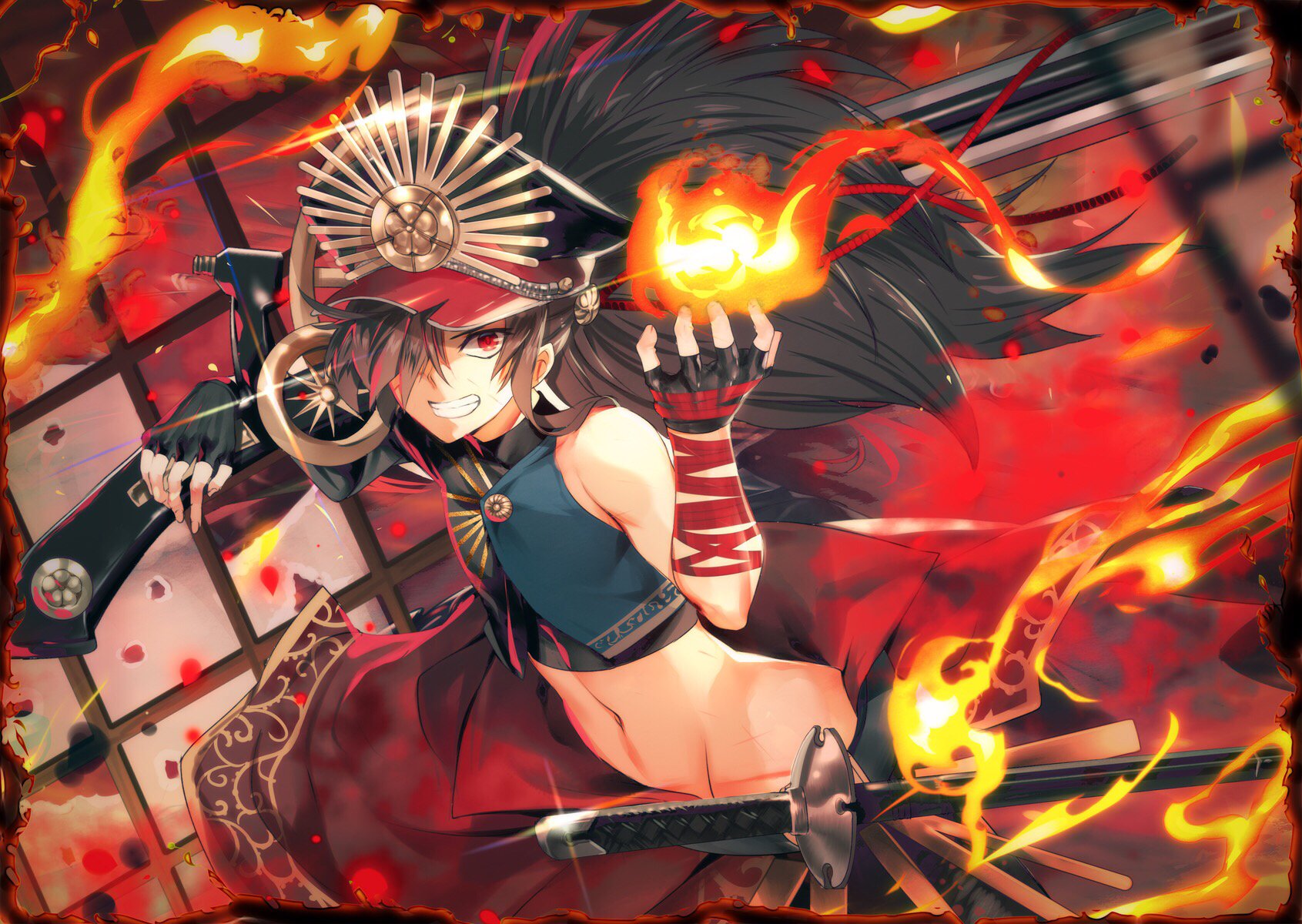 fate/grand order characters: kippoushi oda (fate) nobunaga oda