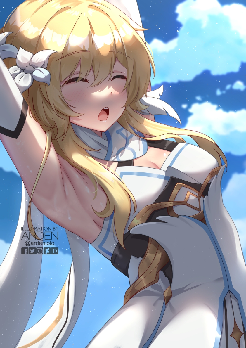 原神pixivp站作品分享荧截止2021123