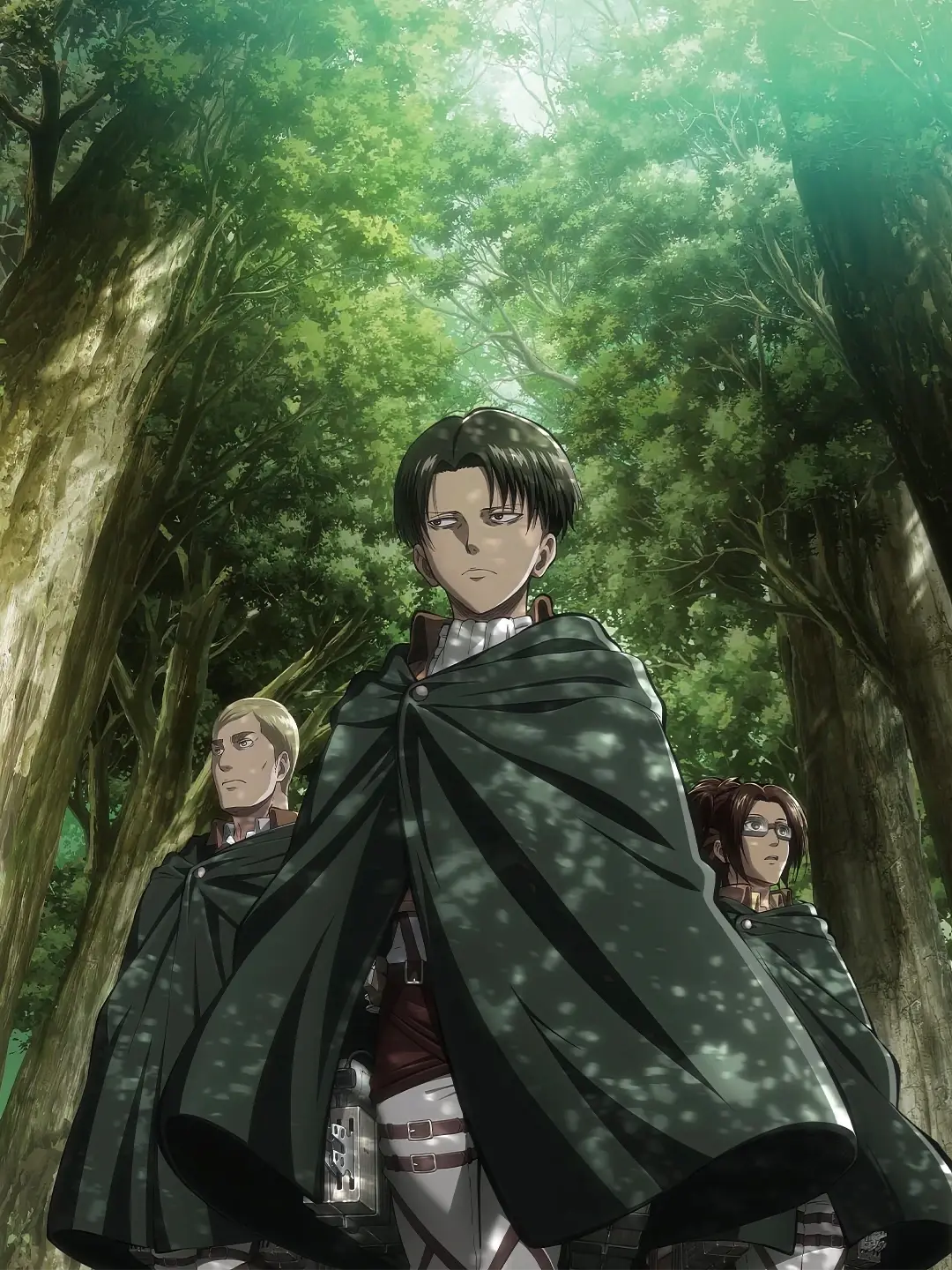 《进击的巨人全系列》官方宣传海报,视觉图