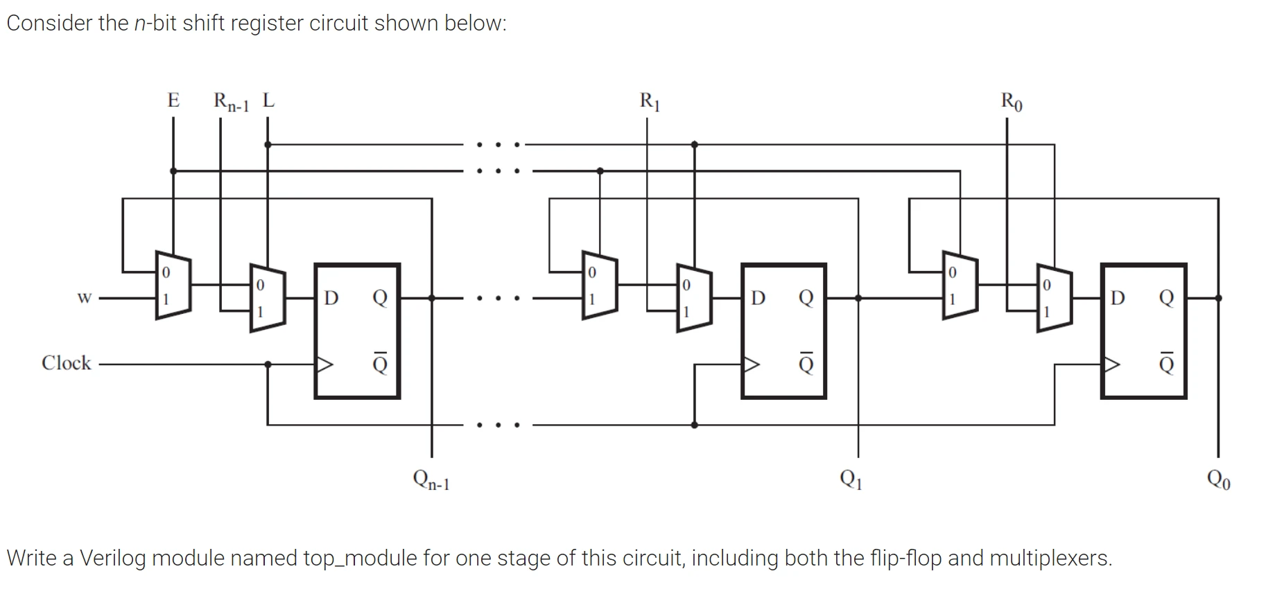 HDLBits verilog学习笔记：Latches and Flipflops 哔哩哔哩