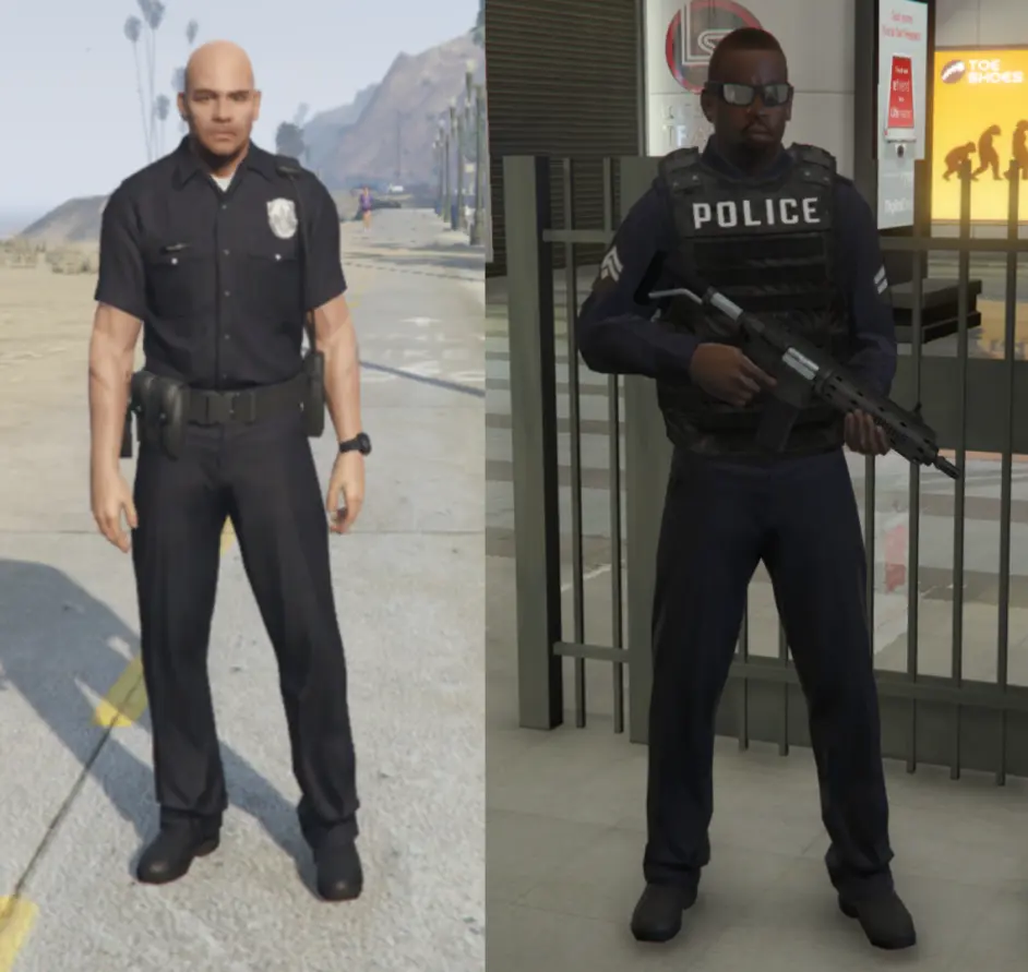 Gta 系列执法力量小百科 洛圣都警察局 哔哩哔哩