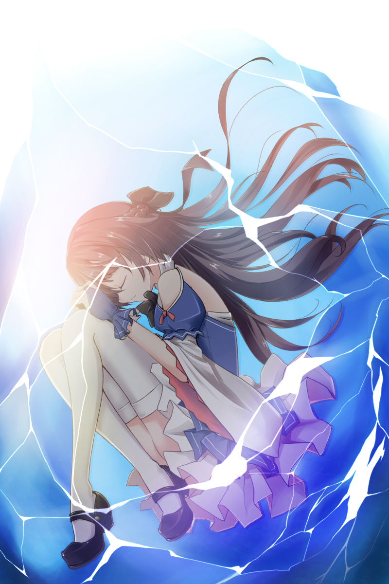 紫阳花庭院中轮回的少女