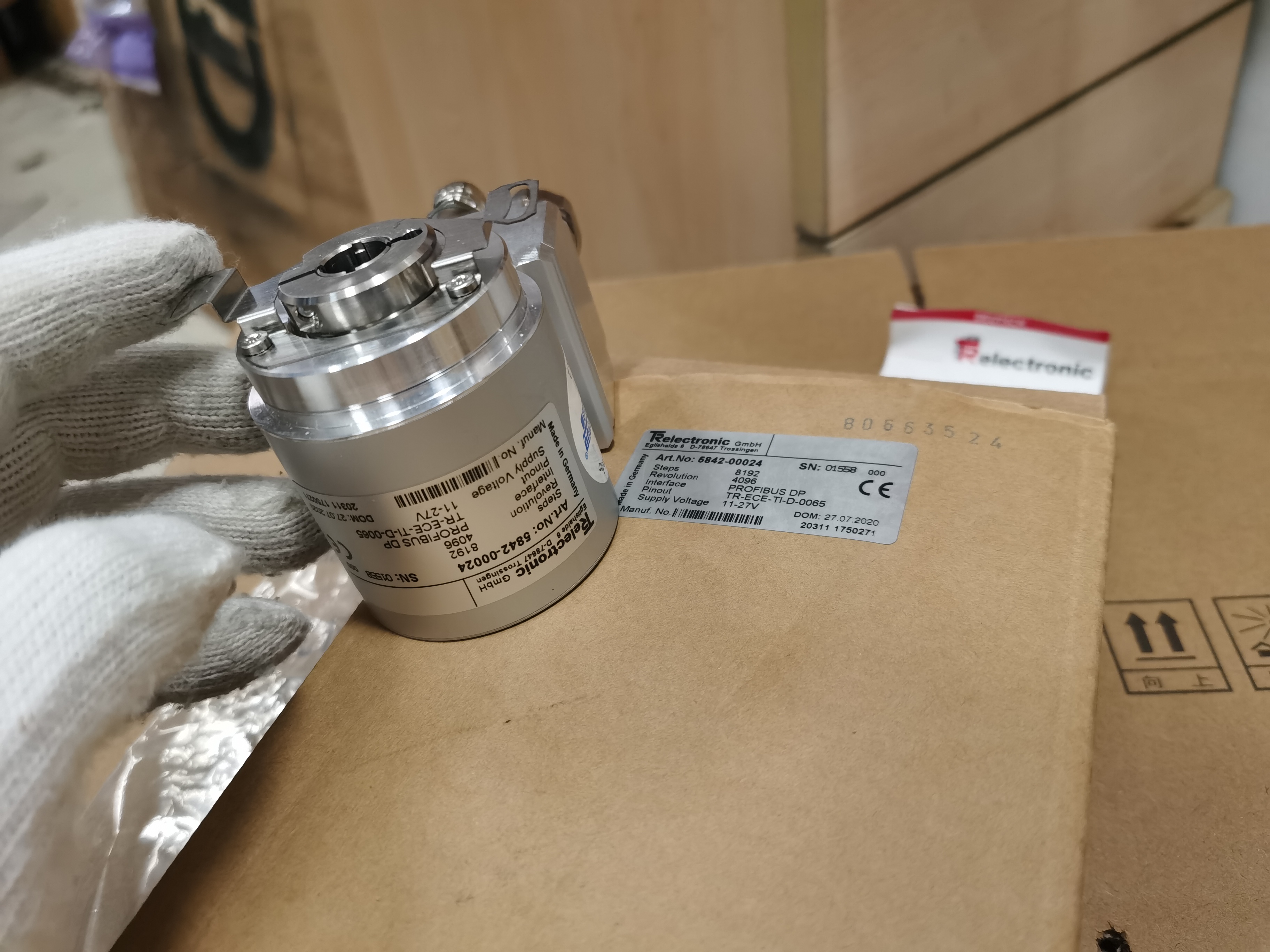 TR编码器 CH58M 5842-00024 现货在电厂设备中应用 - 哔哩哔哩