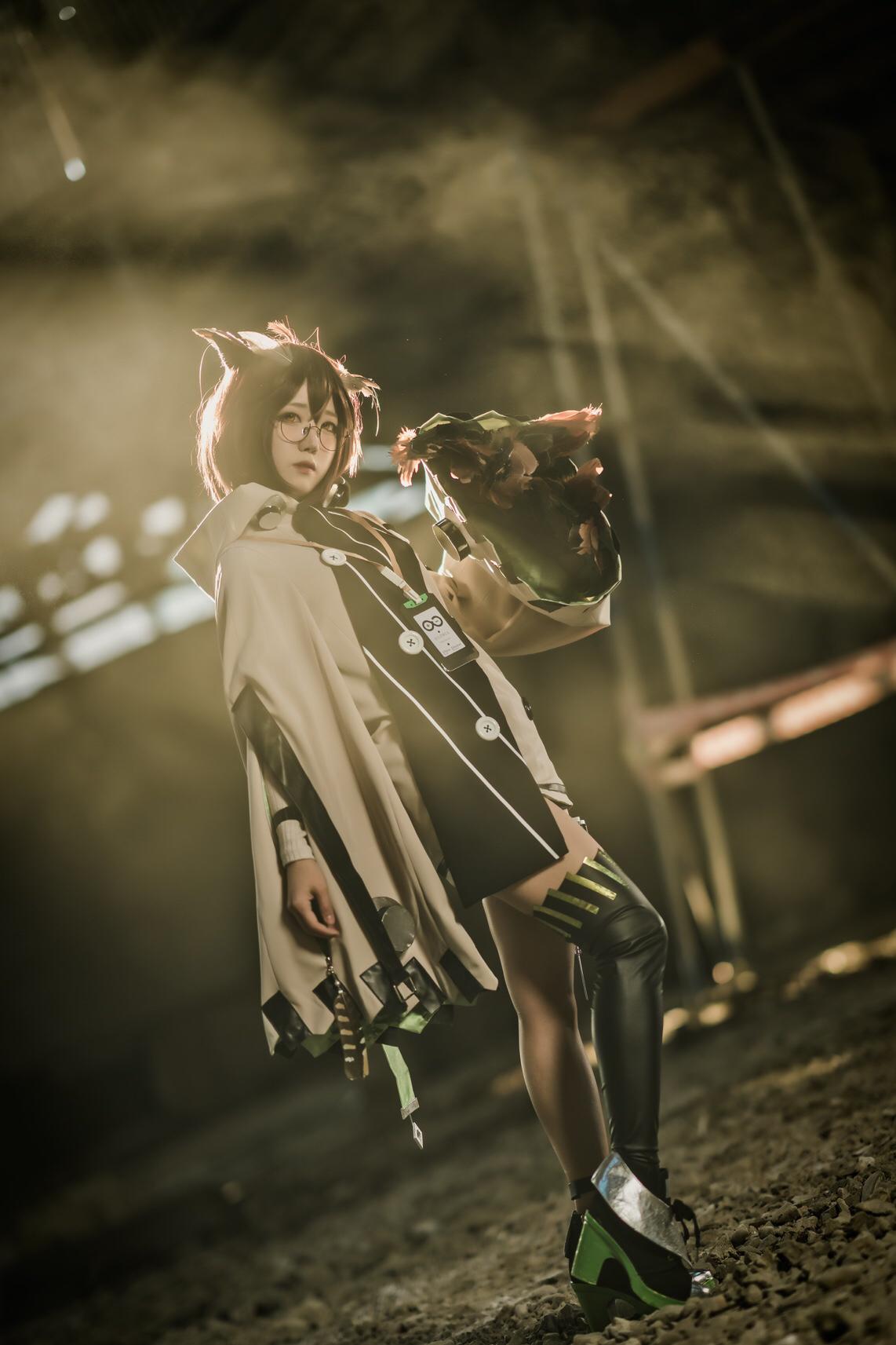 《明日方舟》赫默cosplay(转载)