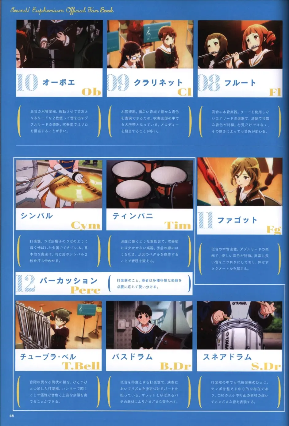 Tvアニメ 響け ユーフォニアム オフィシャルファンブック 下 哔哩哔哩