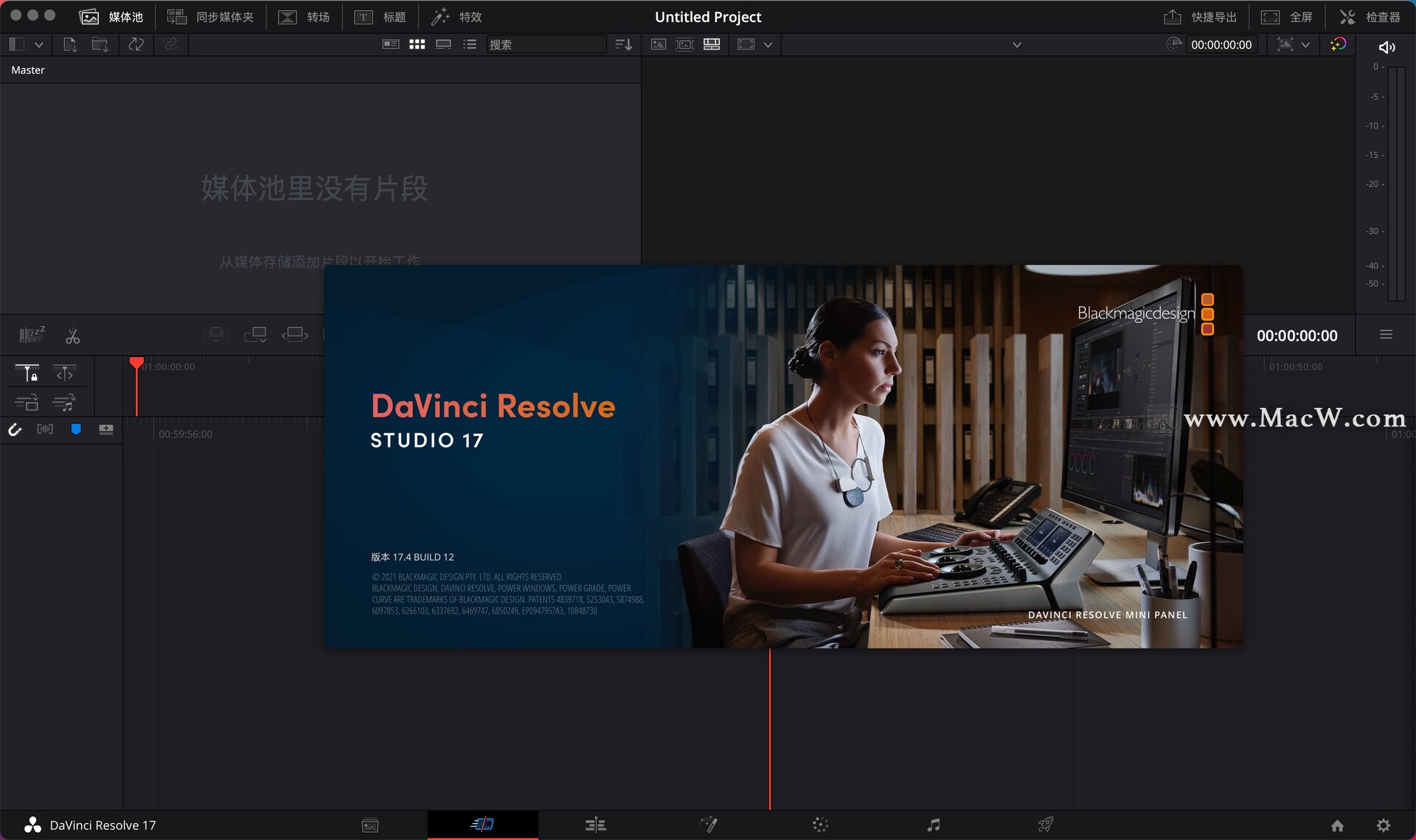 Davinci resolve studio 17 mac v17 4 