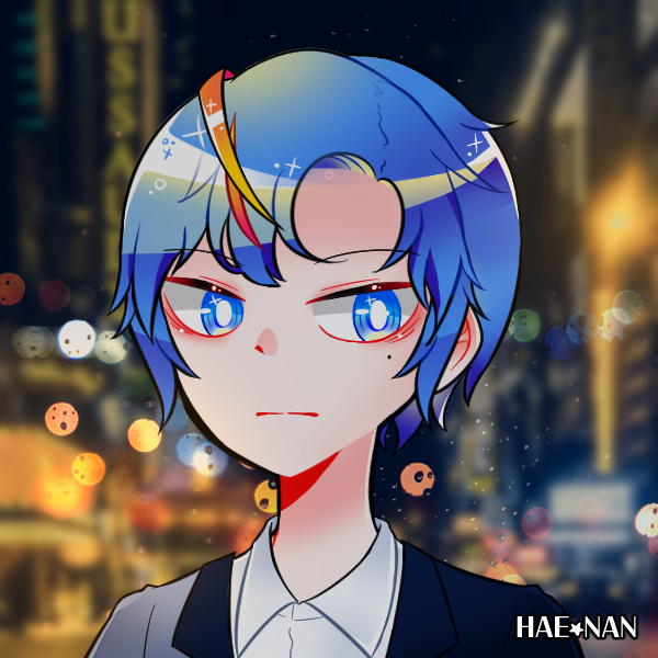 托马斯拟人原图来自picrew