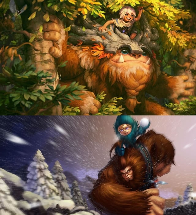 新皮肤与新版本努努上线,努努的快乐程度将会超过亚索?