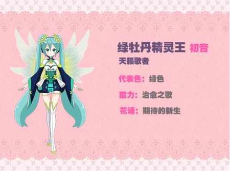 小花仙初音未来名场面期待的新生美好的未来