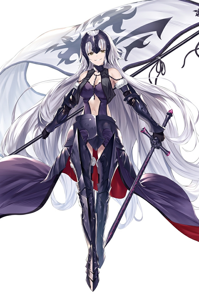 fgo手机壁纸贞德