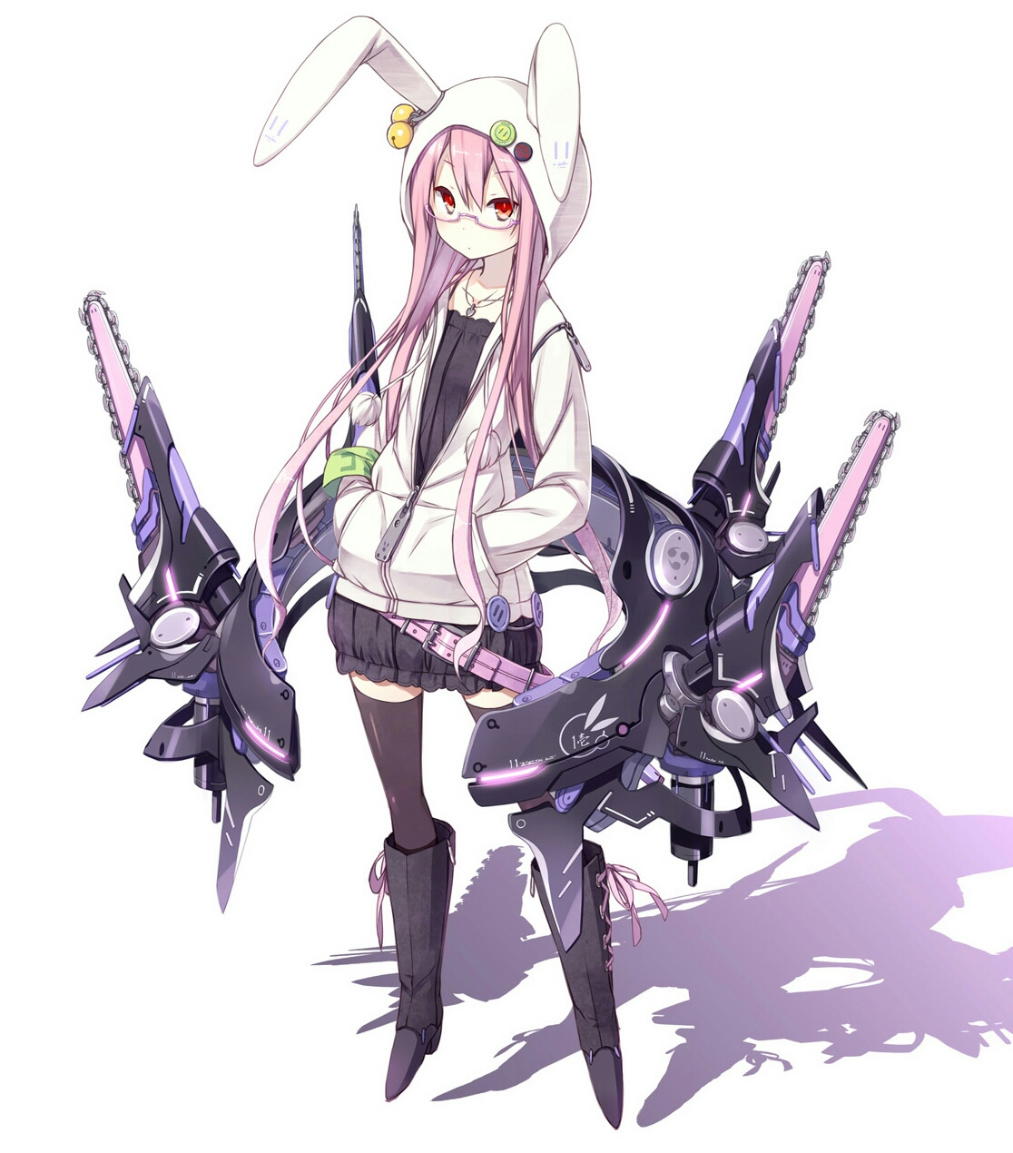 本次内容不止高达机娘,武器娘也包含其中.