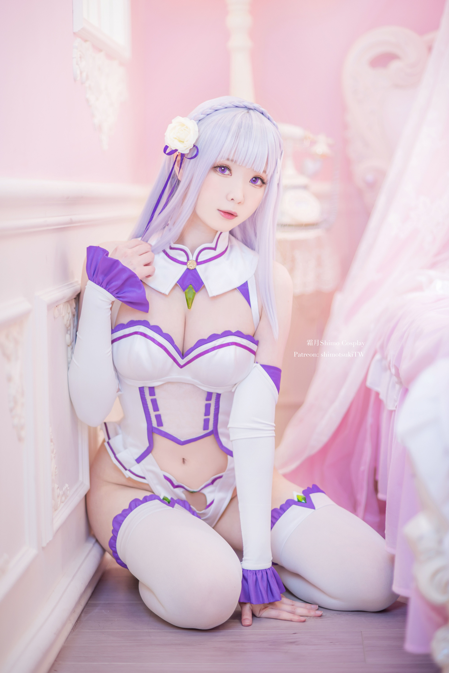 霜月shimo艾米莉亚cosplay7