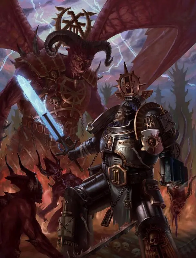 战锤人物志 英雄不朽 帝国宰相魔纹马卡多列传 哔哩哔哩