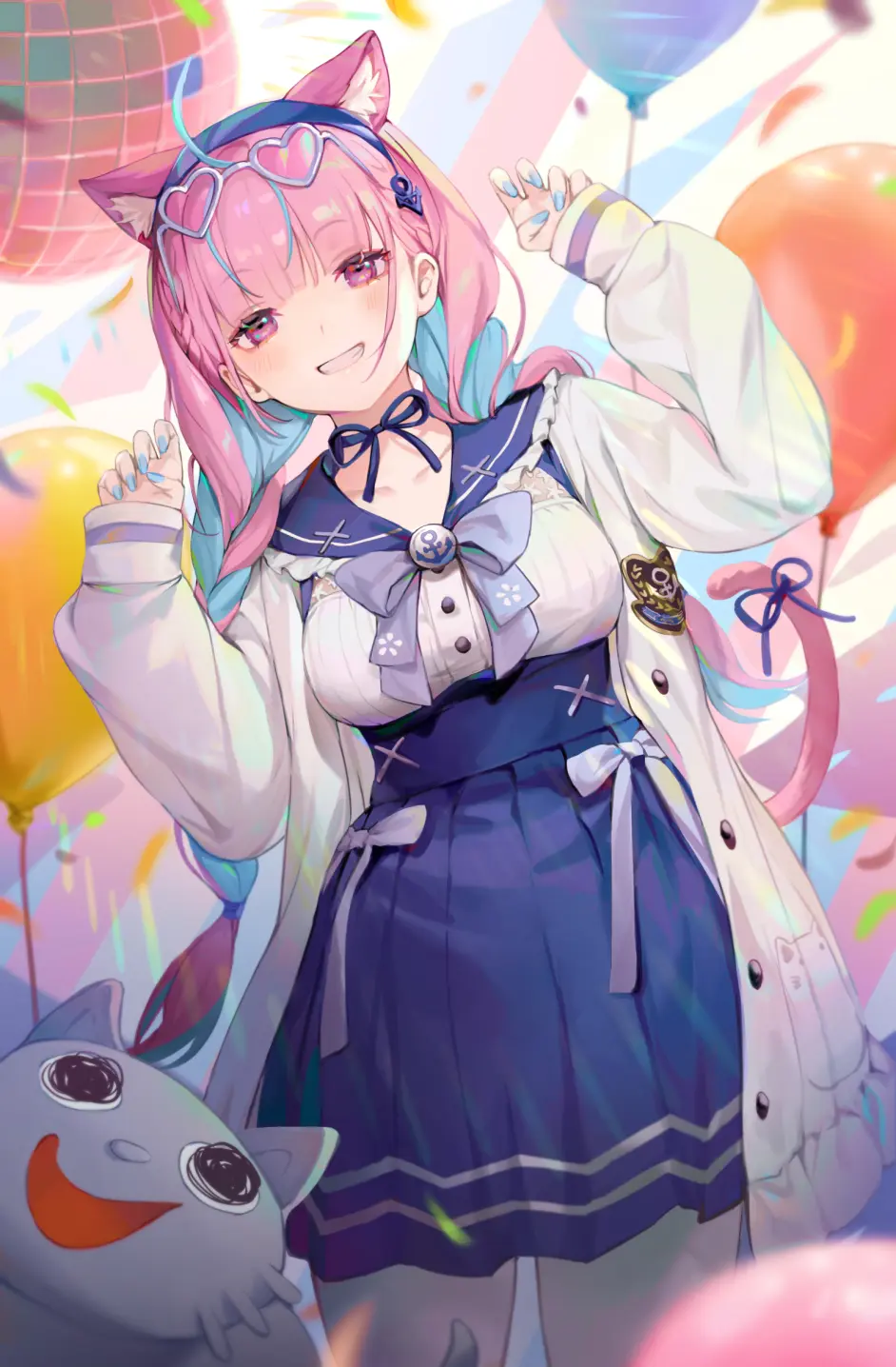 湊 阿库娅丨minato Aqua 精选电脑壁纸丨高清壁纸丨超清壁纸丨手机动漫壁纸 哔哩哔哩