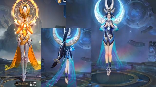 王者荣耀 女娲战令皮肤模型特效曝光 摘下面具的颜值相当高