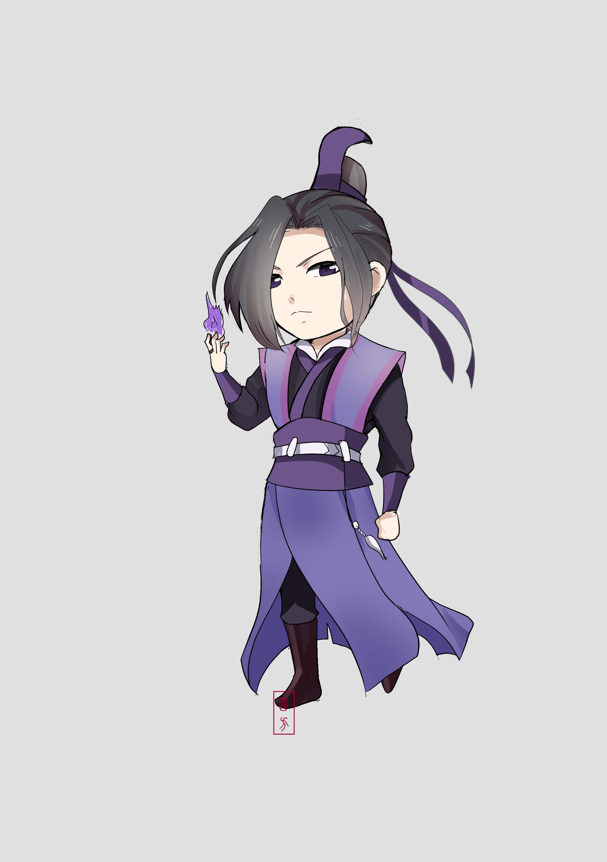 魔道祖师-我教你学,魔道q版简笔画!第三期
