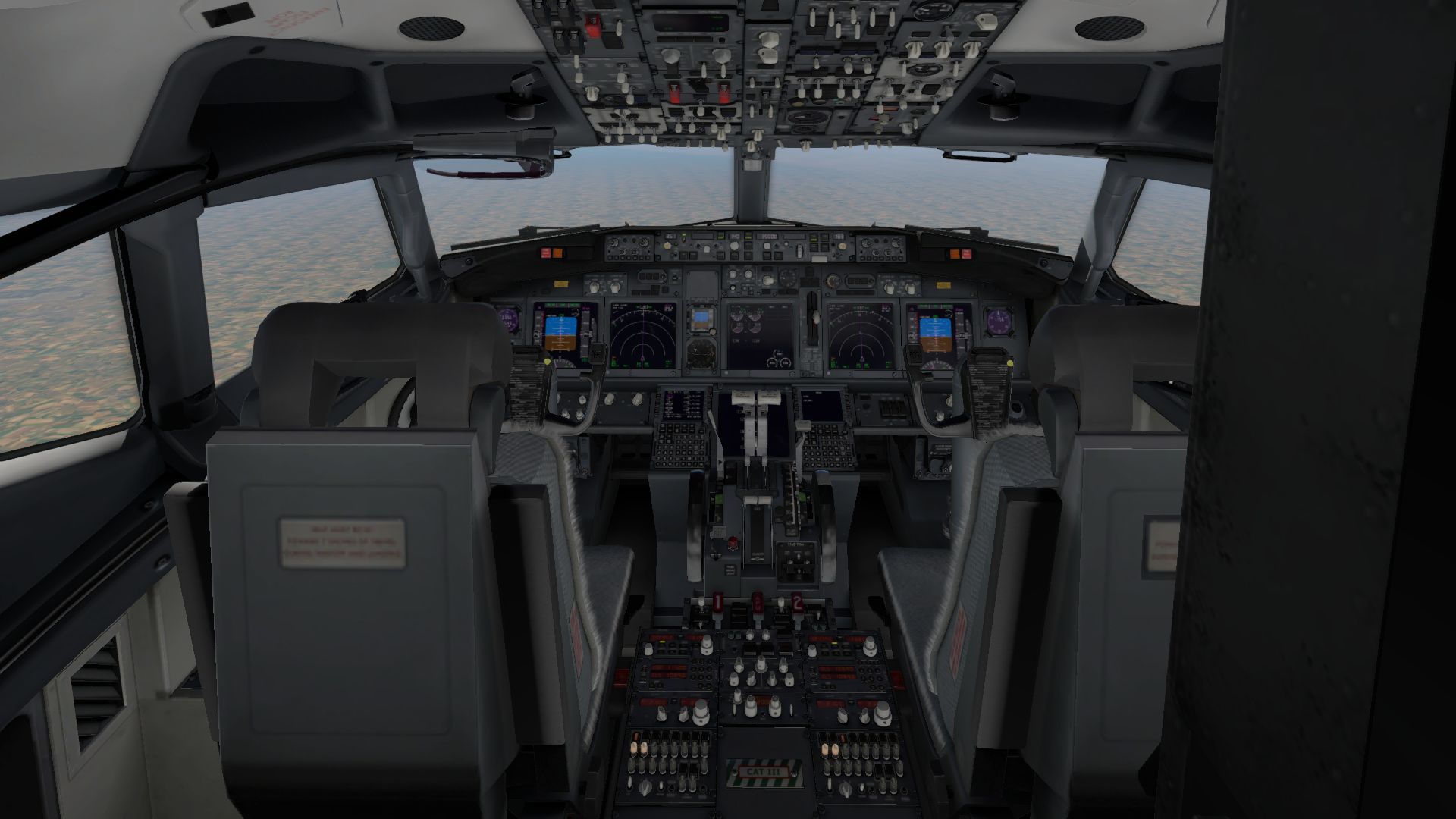 飞机客舱内部波音7373D模型 - TurboSquid 1128505