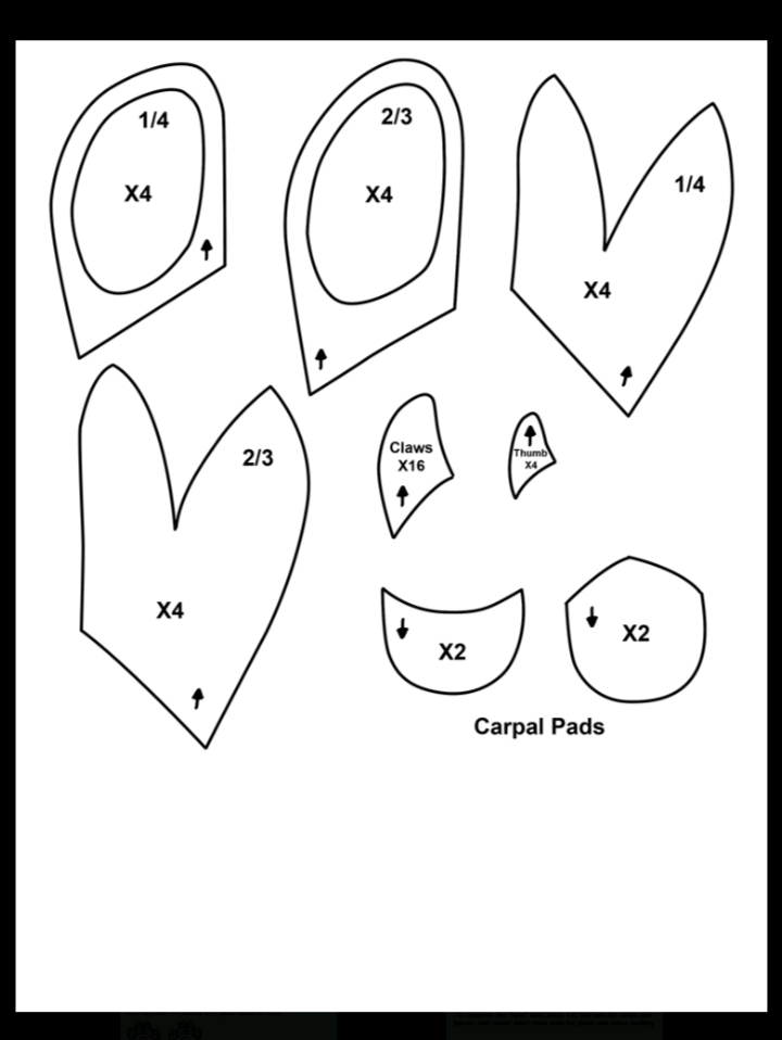 制作兽爪的方法及注意要点