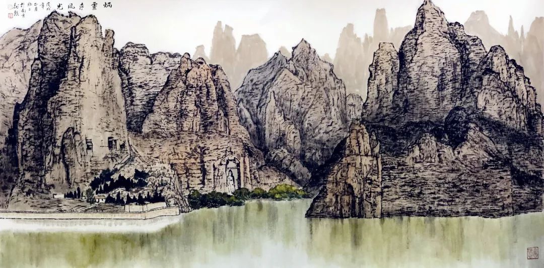 魏镇给松云堂书画院题写斋号,感谢魏镇老师