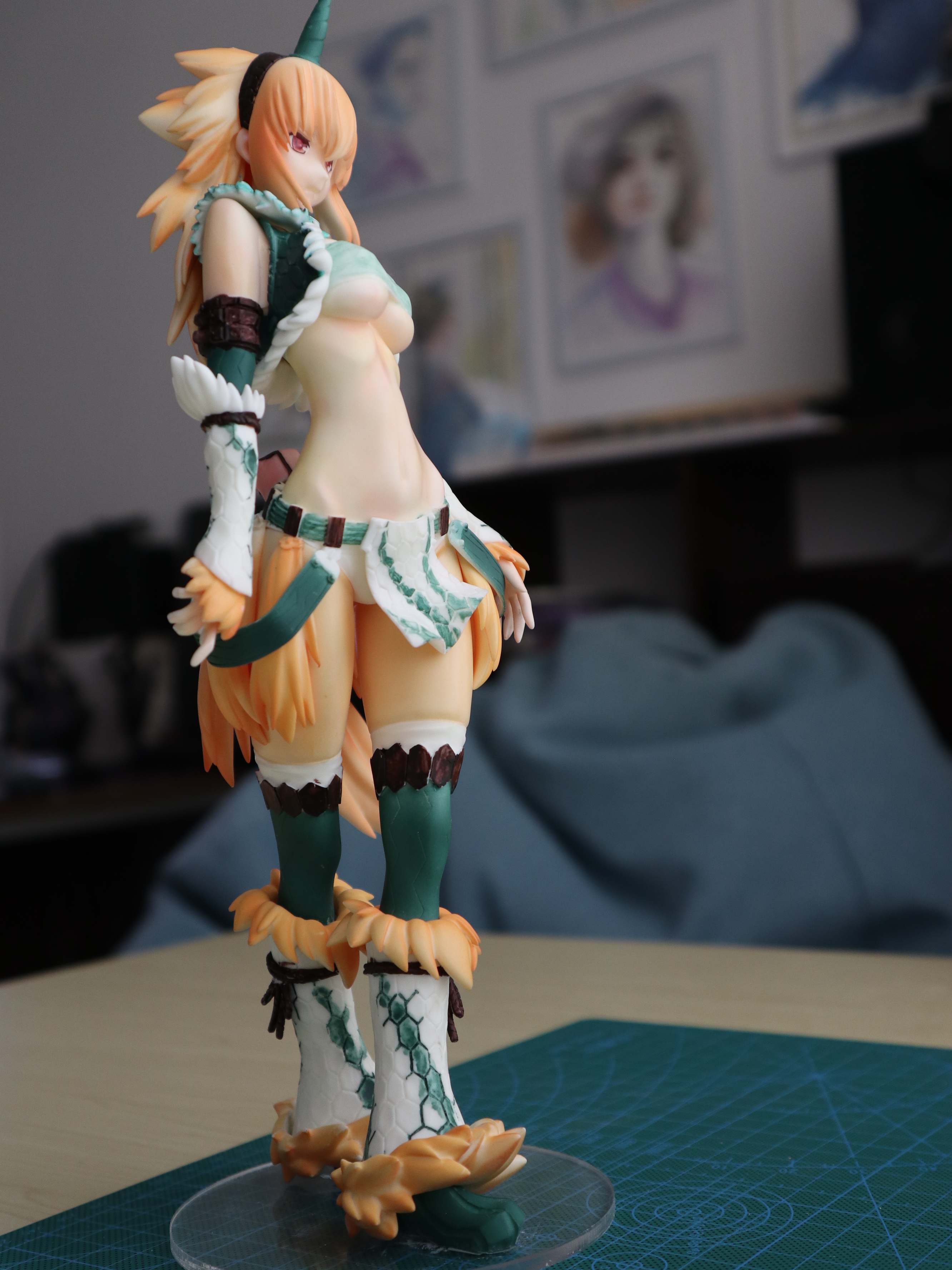 第一次gk手办涂装