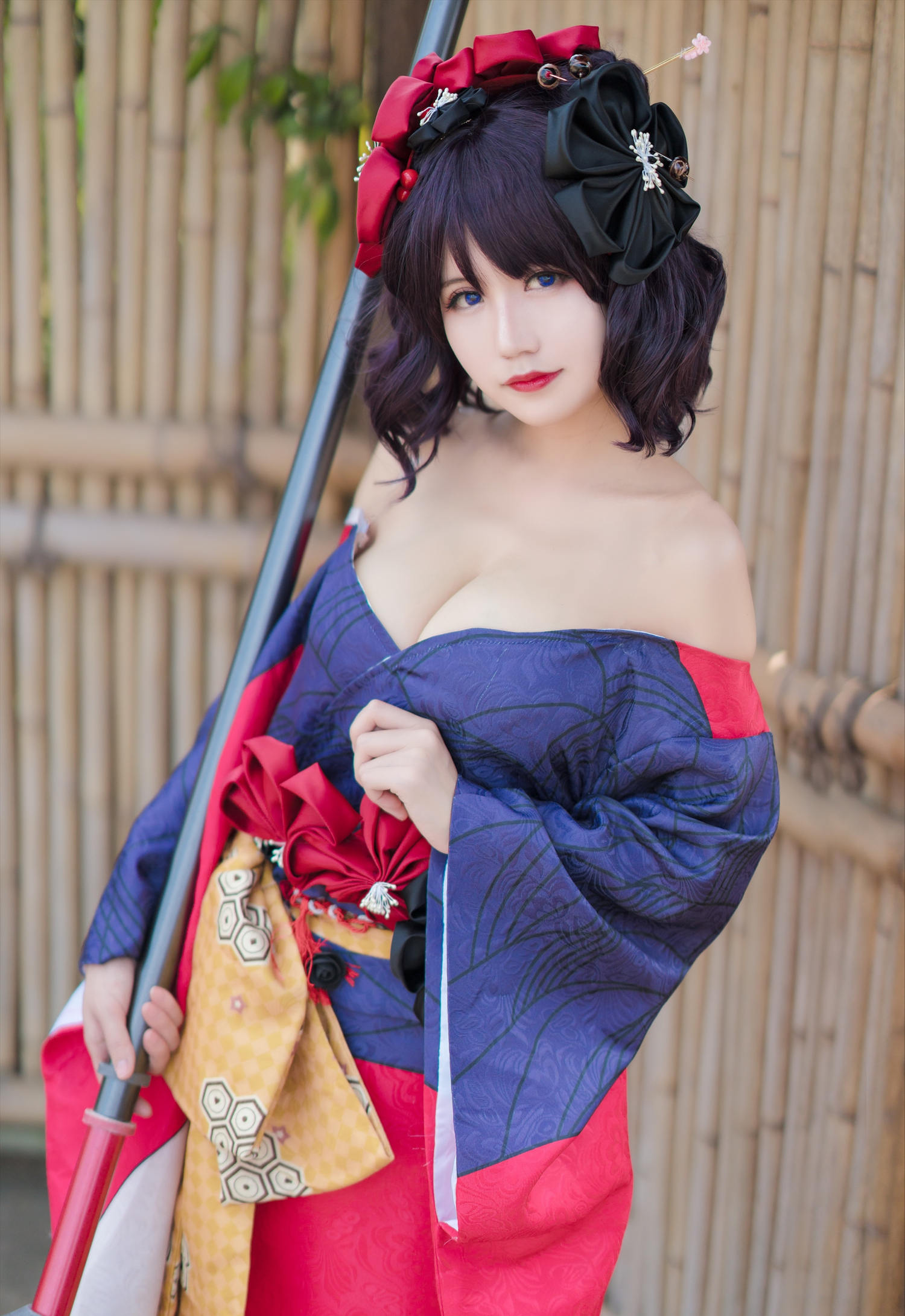 小仓千代W葛饰北斋Cosplay3