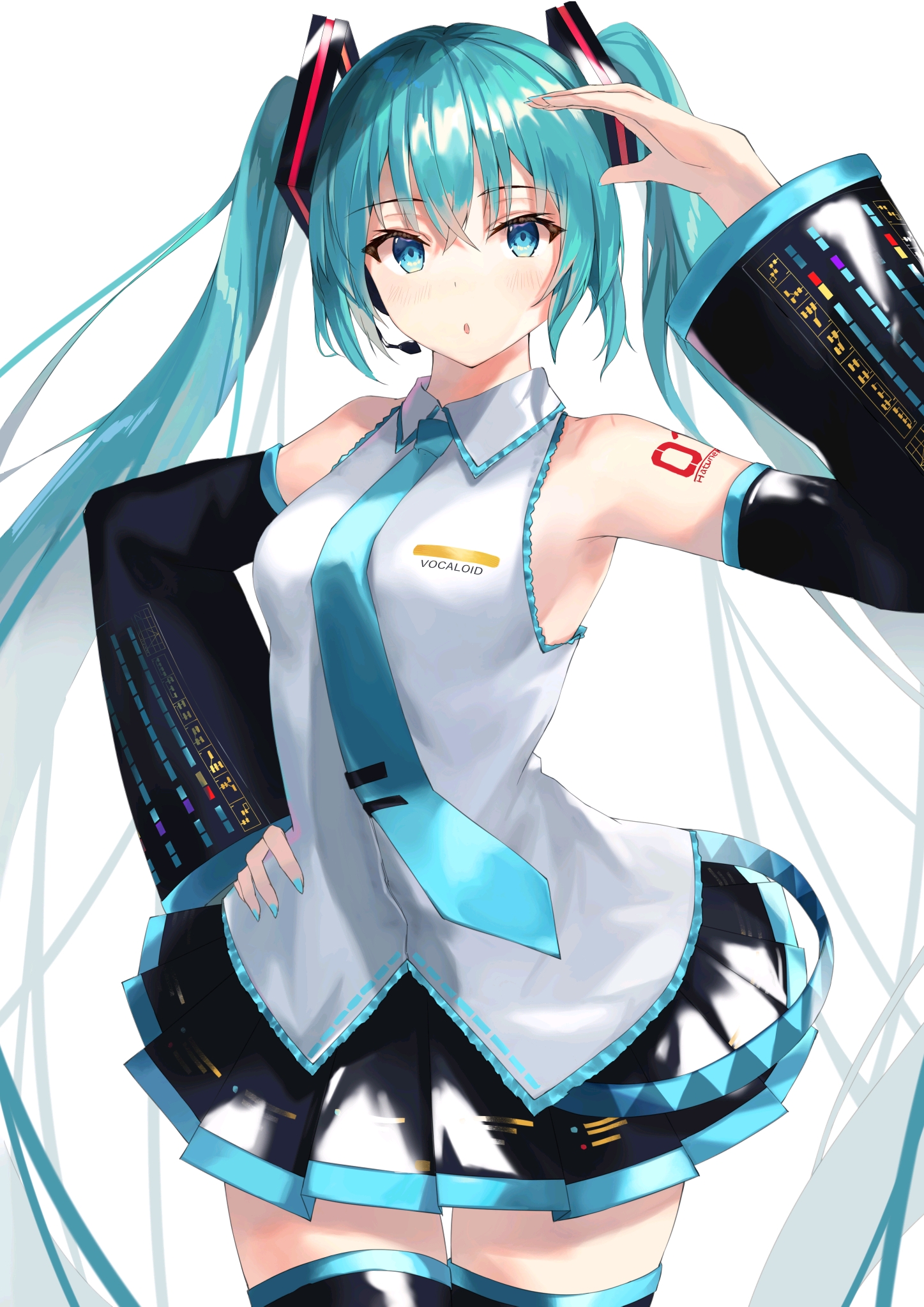 『初音ミク』公式服精选100张ღ