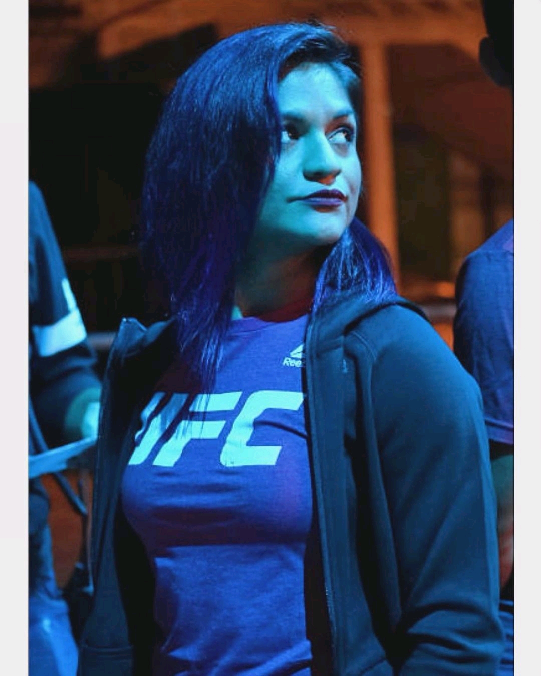 ufc女子蝇量级选手辛西娅卡尔维洛ins照片自取