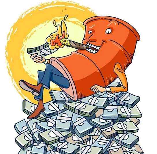 美元大量流入石油生产国(大量占据市场使美元成为主要结算货币变得