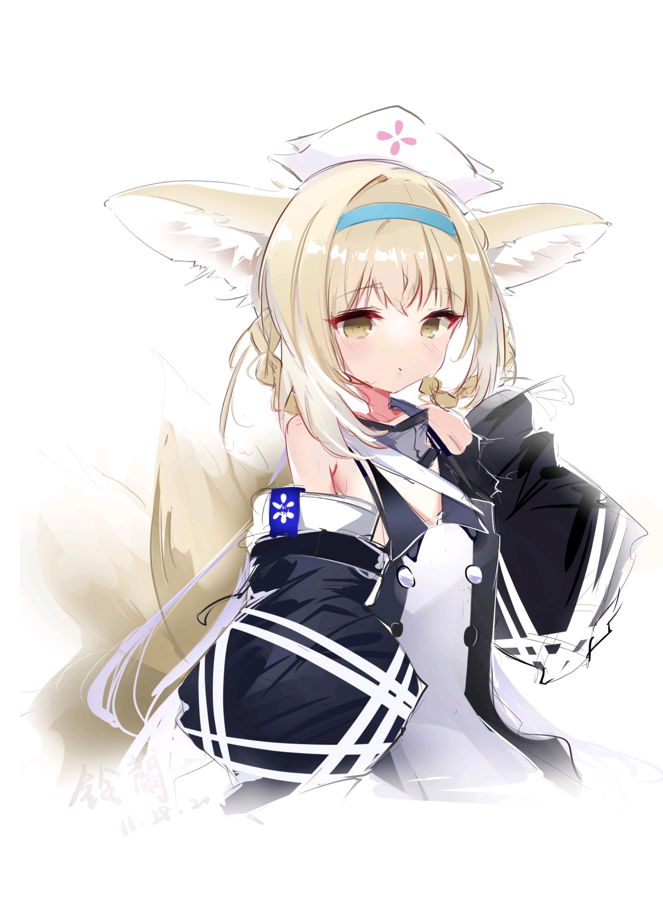 明日方舟同人来自小护士铃兰的体检