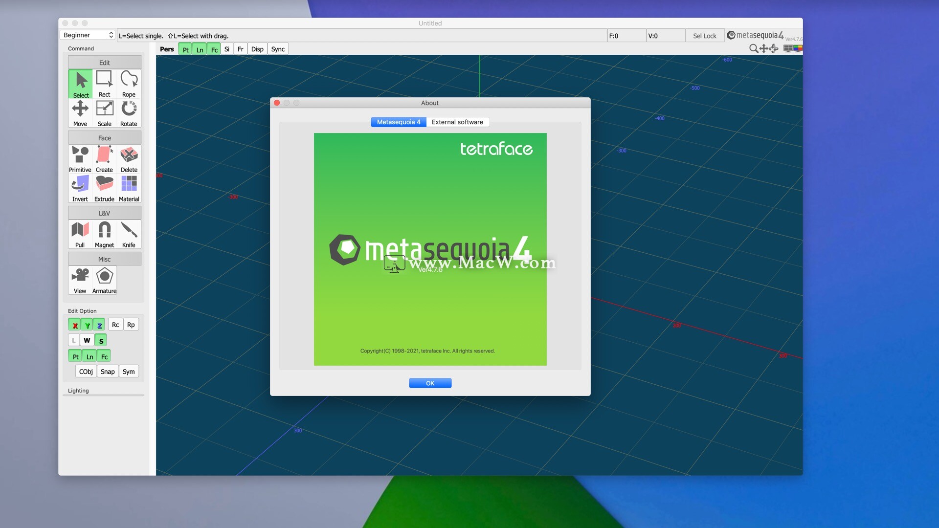 for apple download Metasequoia 4.8.6