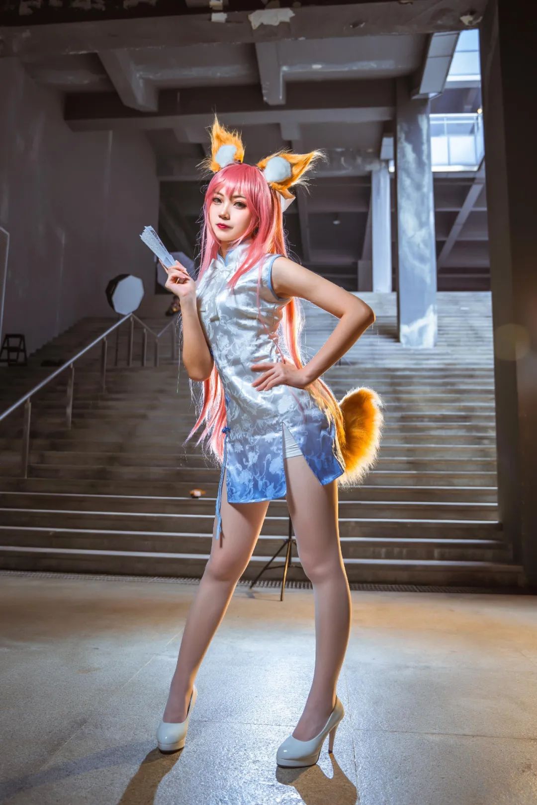 cosfategrandorder玉藻前旗袍高跟鞋小狐狸喜欢吗