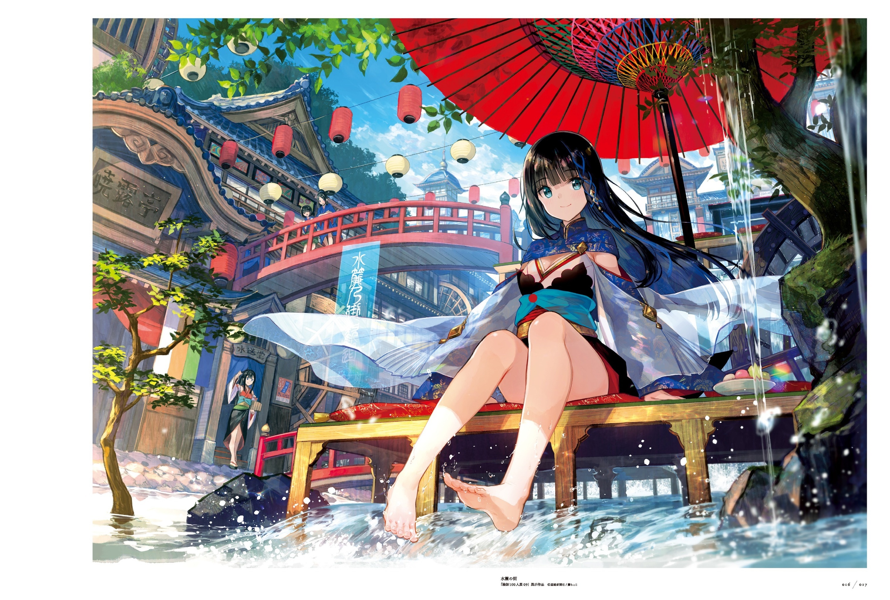 【画师画集】藤ちょこ（藤原）《彩幻境》 上 哔哩哔哩