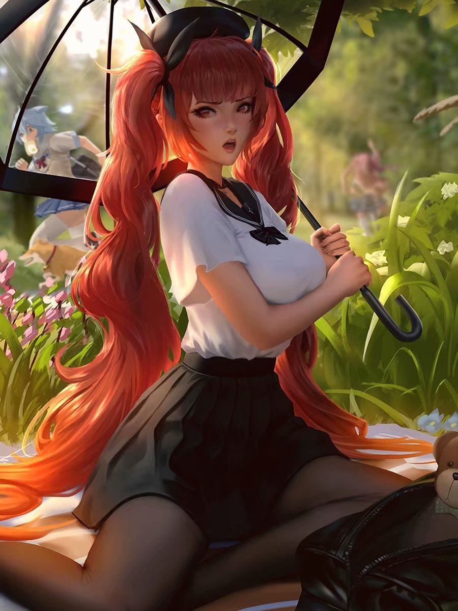 双马尾 原绘师:raiko@madfest sydneycz3