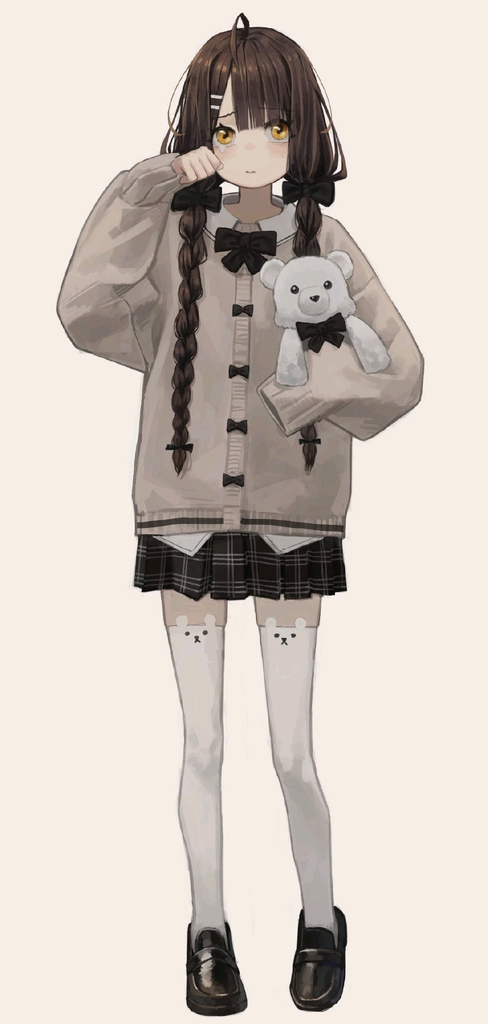 今天也是jk女孩儿的一天～v～画师 yoon