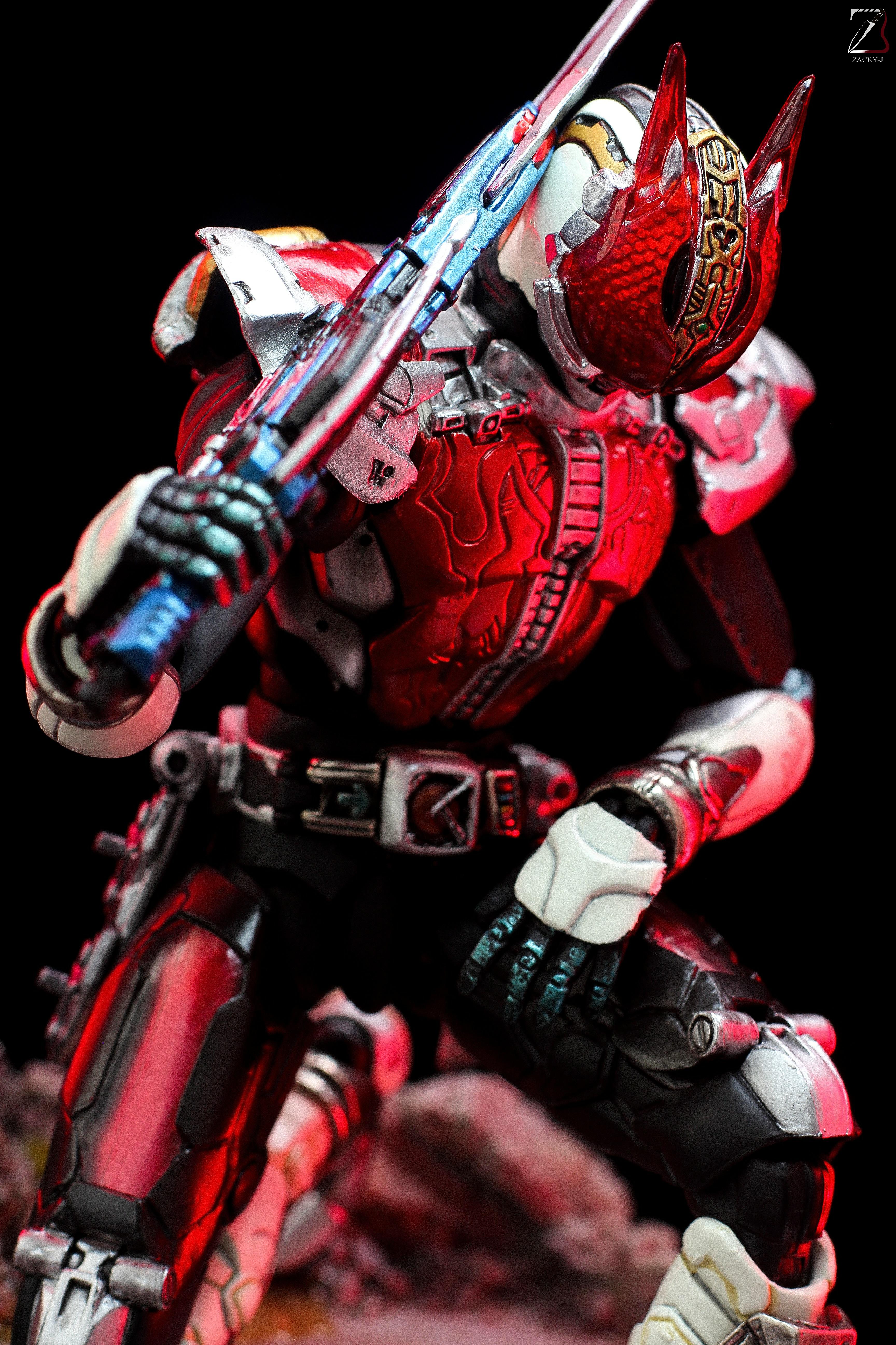 42 masked rider den-Ω sword form & momotaros 原型制作:安藤贤司