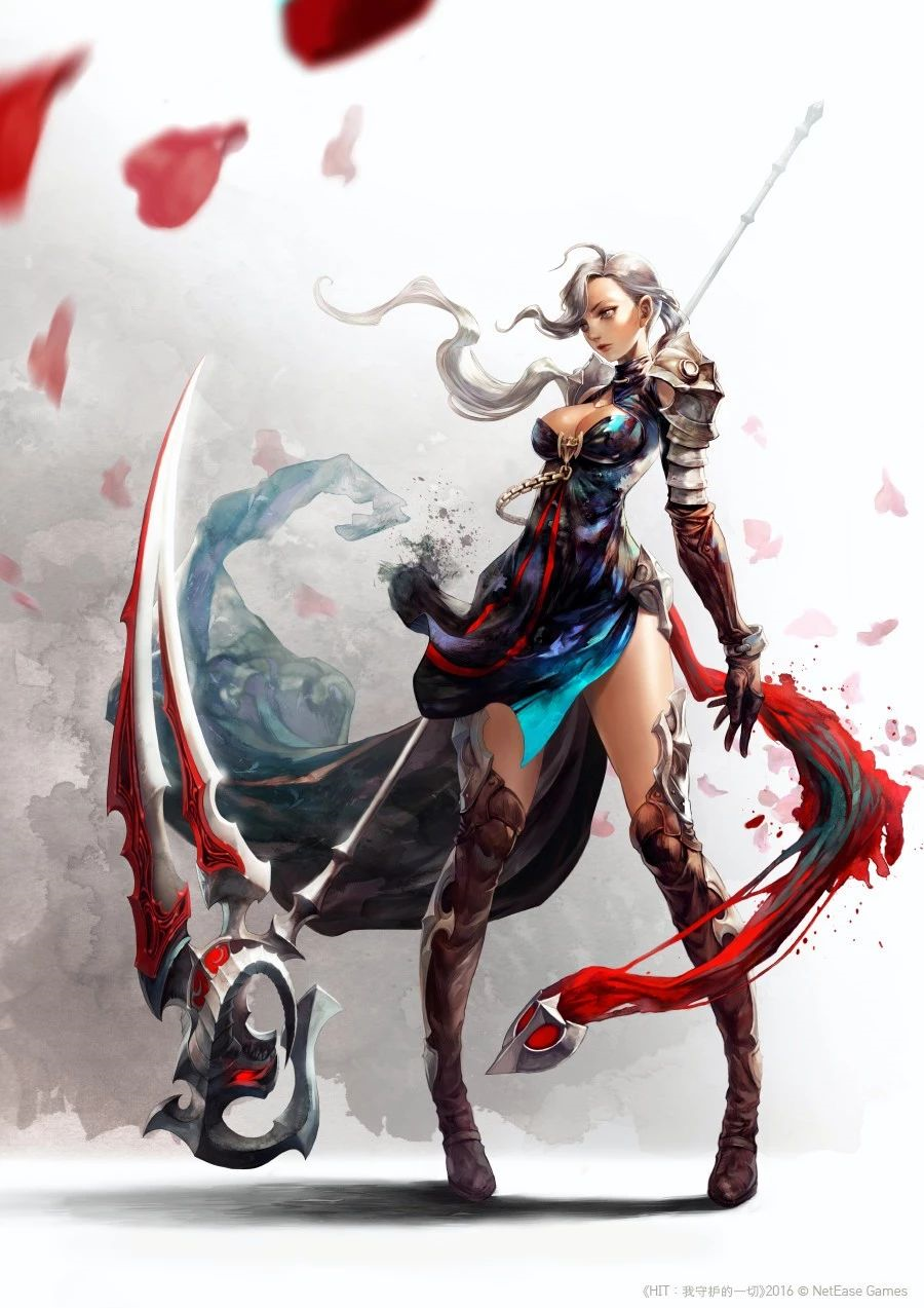 霸气十足力量感十足的人物设计大佬太强了