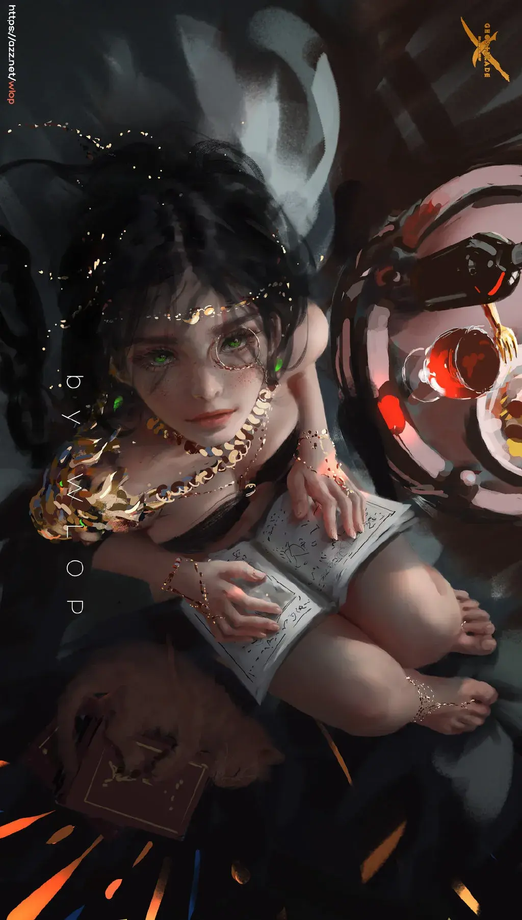 笔刷素材wlop鬼刀大佬的笔刷安排