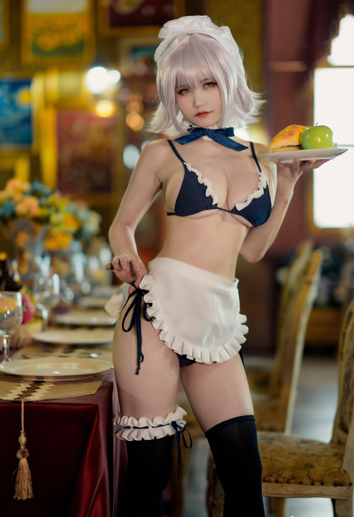 小仓千代W黑贞女仆同人Cosplay1