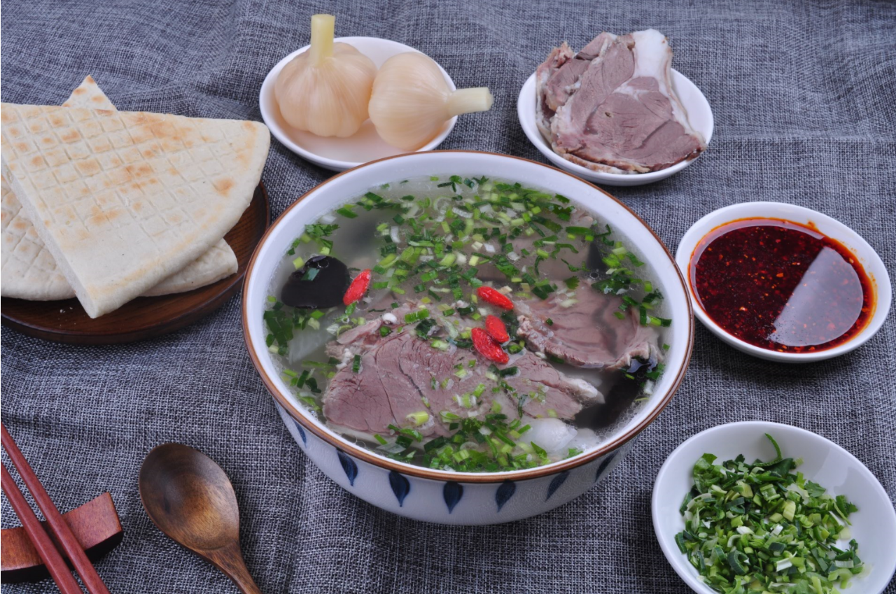 甘肃羊肉泡馍店加盟之盛强羊肉泡馍