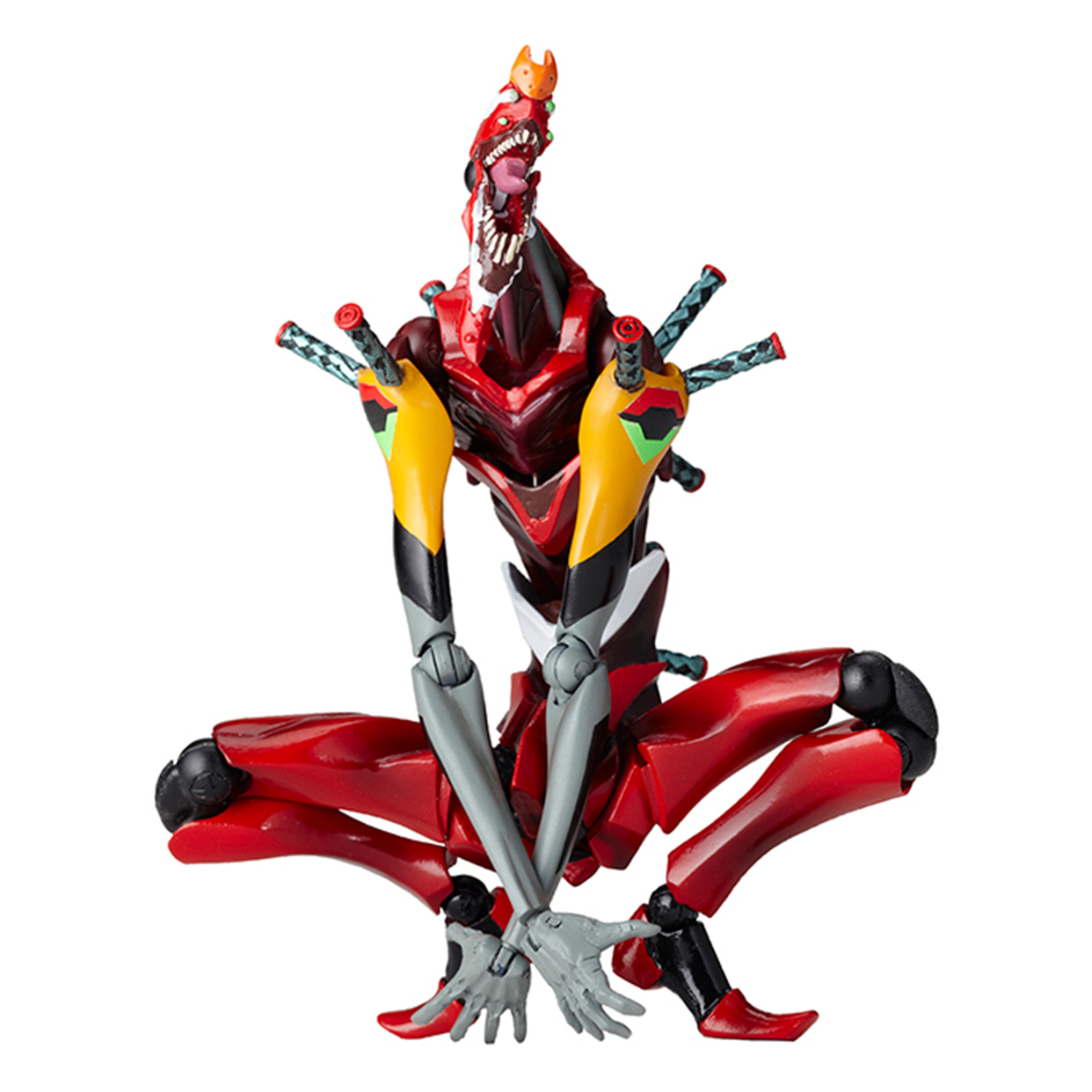 会员购开售海洋堂eva2号机兽化第2形态