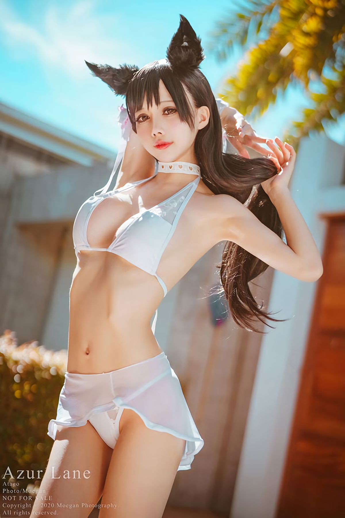 Azur Lane cosplay爱宕盛夏进行曲3