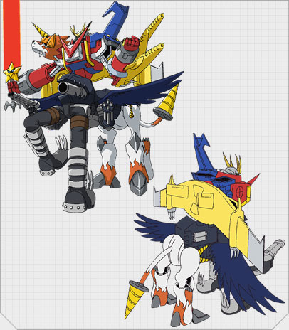 高吼兽X5B（咆哮兽X5B） シャウトモンX5B Shoutmon X5B - 哔哩哔哩