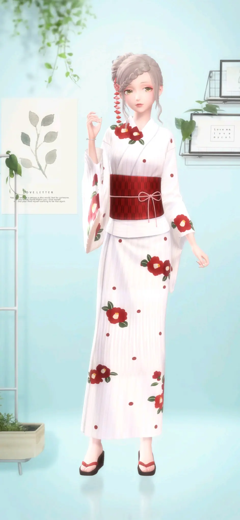 闪耀暖暖一衣红雪 椿盛 哔哩哔哩