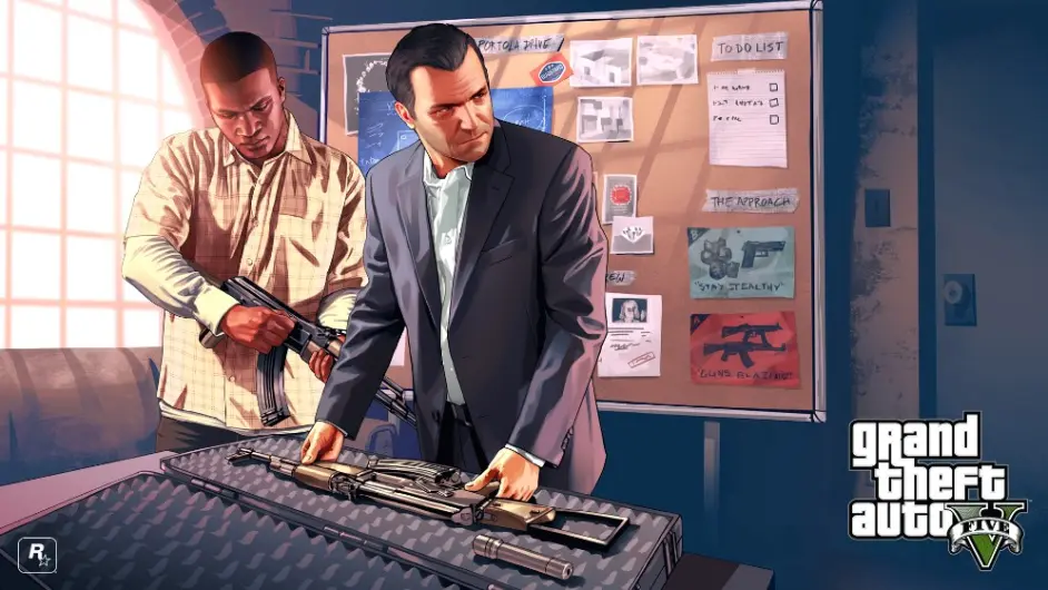 Gta V 侠盗猎车手5 官方壁纸高清大图 系列3 哔哩哔哩